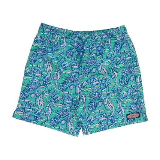 Green Animal Swim Shorts