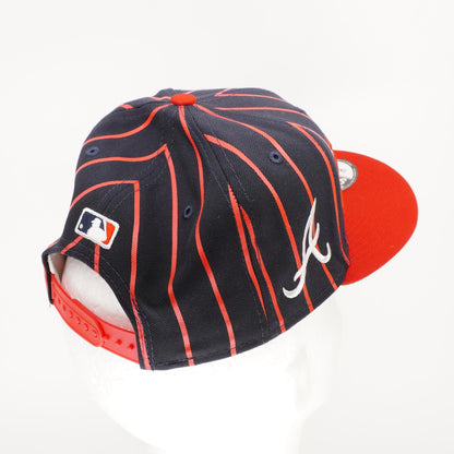 Navy/Red Atlanta Braves Flat Bill Hat