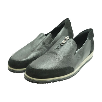 Black Boat Shoe Flats