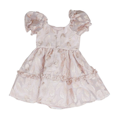 Pink Graphic Midi Dress