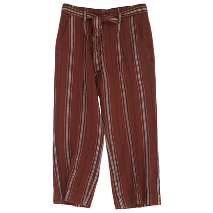 Rust Striped Pants