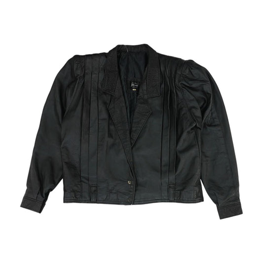 Vintage Black 1980's Leather Jacket