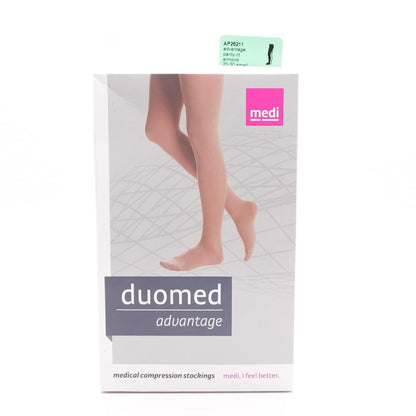 Nude Solid Compression Hosiery