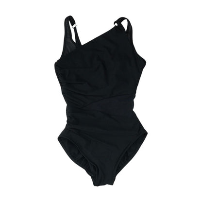 Black Solid One-Piece