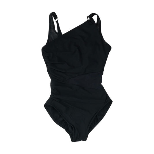 Black Solid One-Piece
