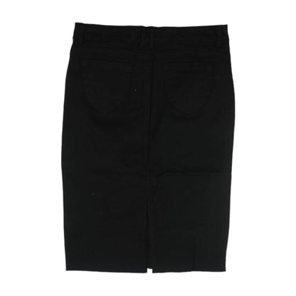 Black Midi Skirt