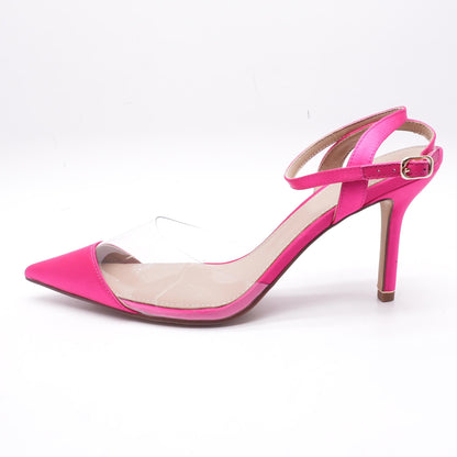 Quique Pink Stiletto Heels