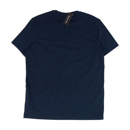 Navy Solid Crewneck T-Shirt