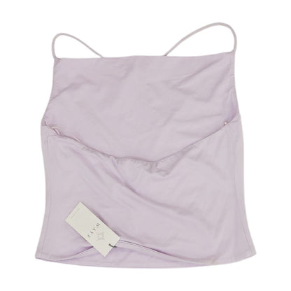 Purple Tank Knit Top