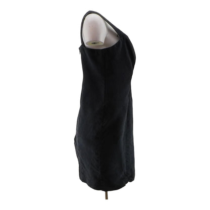 90's Silk Sleeveless Midi Dress in Gray