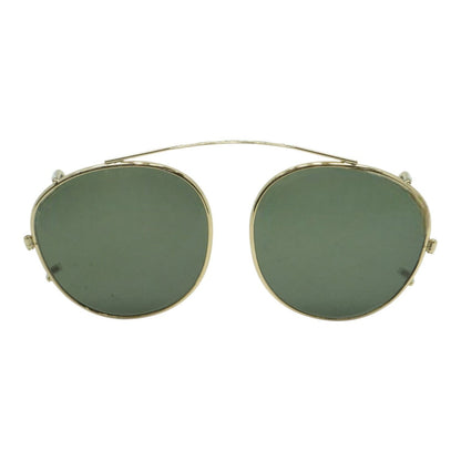 Gold Round Sunglasses