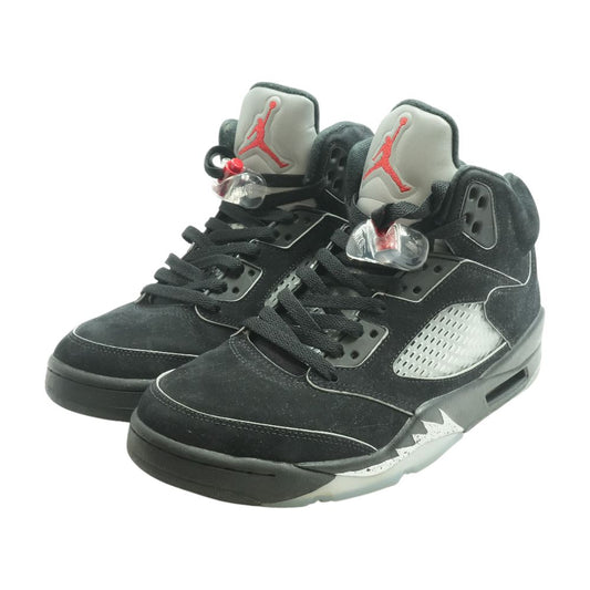 Jordan 5 Retro OG Black High Top Athletic Shoes