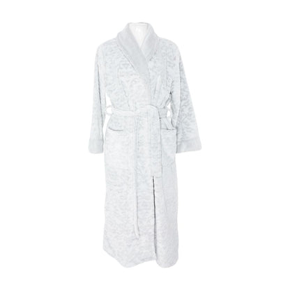 Gray Graphic Robe