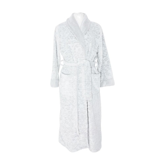 Gray Graphic Robe