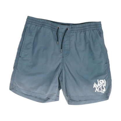 Gray Solid Swim Shorts