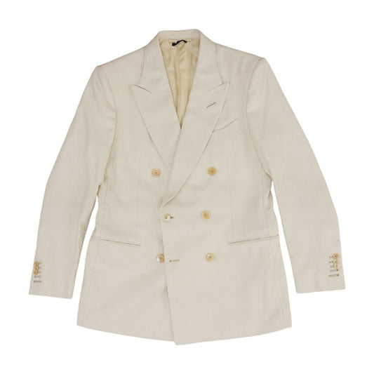 Ivory Striped Cannete Atticus Sport Coat