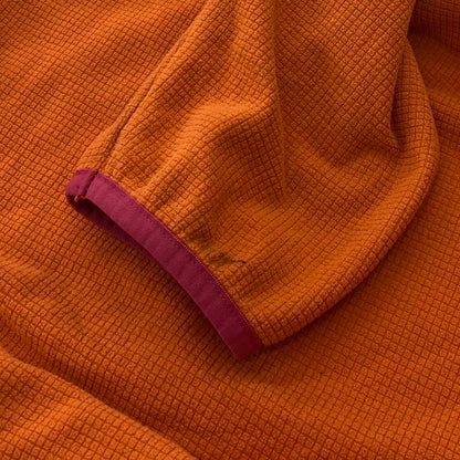 Orange 1/4 Zip Pullover
