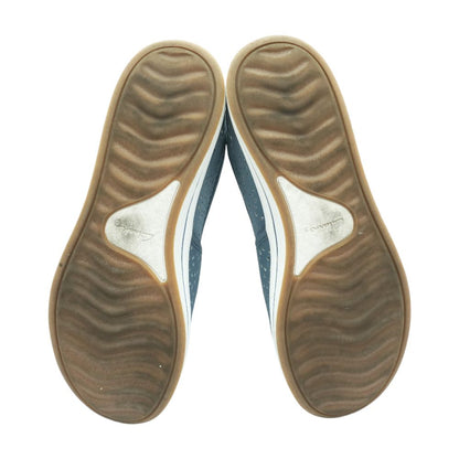 Blue Boat Shoe Flats