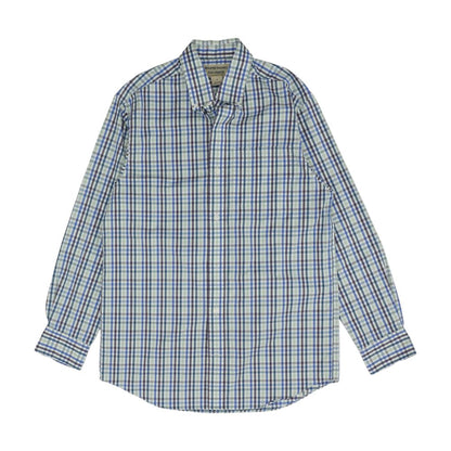 Multi Check Long Sleeve Button Down