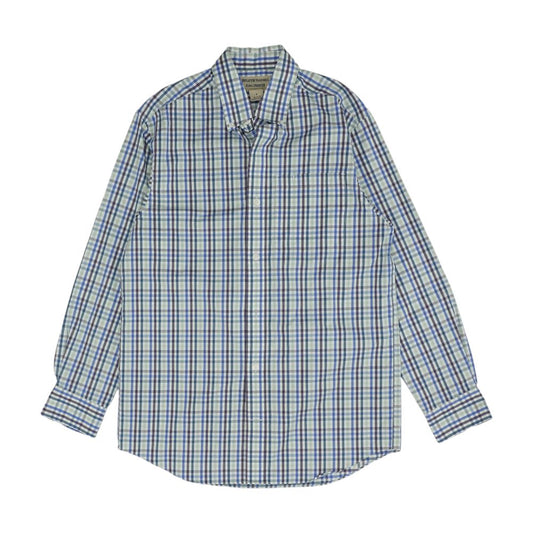 Multi Check Long Sleeve Button Down