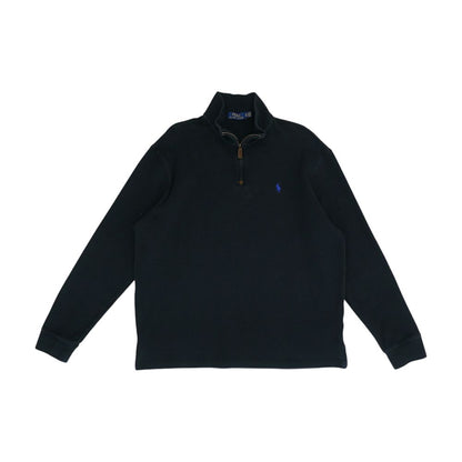 Black 1/4 Zip Pullover