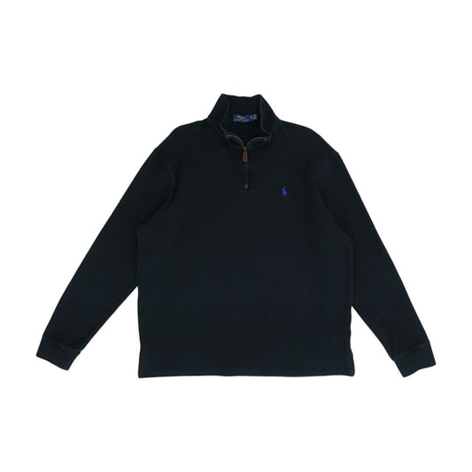 Black 1/4 Zip Pullover