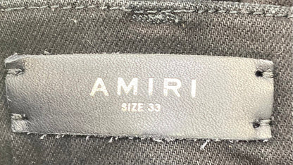 Baroque Vine Logo Black Regular Jeans