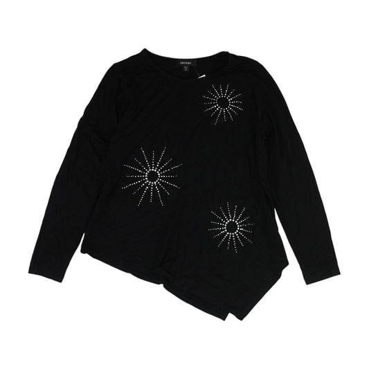 Black Petite Crewneck T-Shirt