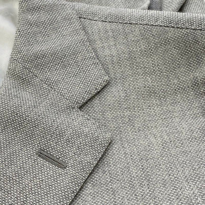 Gray Wool 2pc Slim Fit Suit