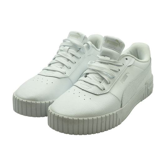 Carina White Low Top Athletic Shoes