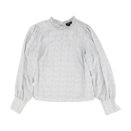 White Polka Dot Blouse