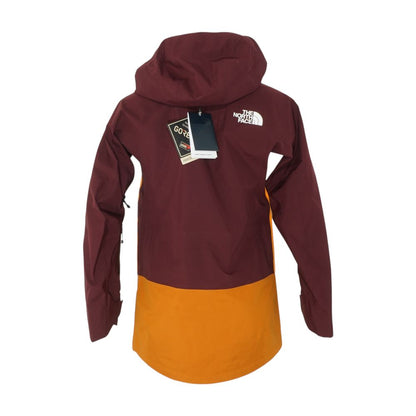 Orange Color Block Lightweight Jacket