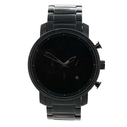 Black Chrono Ceramic Stainless Steel Watch