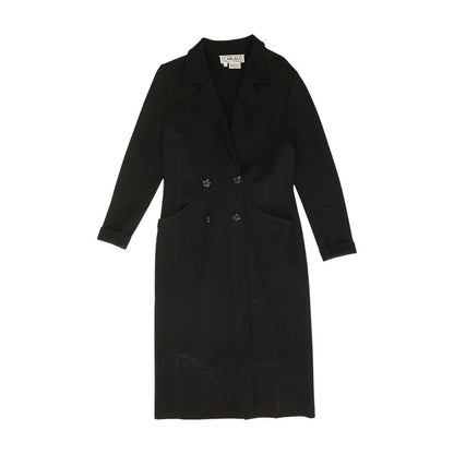 Black Solid Coat