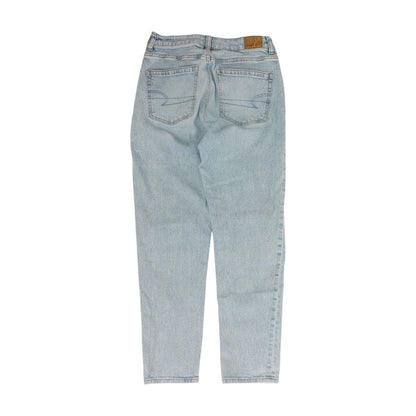 Blue Short Mom Jeans