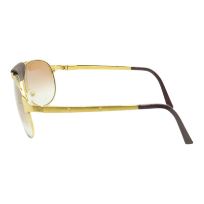 Vintage Gold Santos-Dumont Aviator Sunglasses