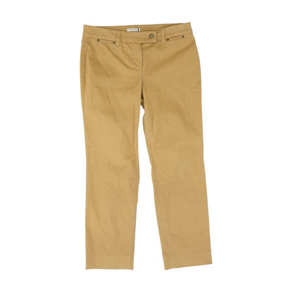 Tan Solid Chino Pants