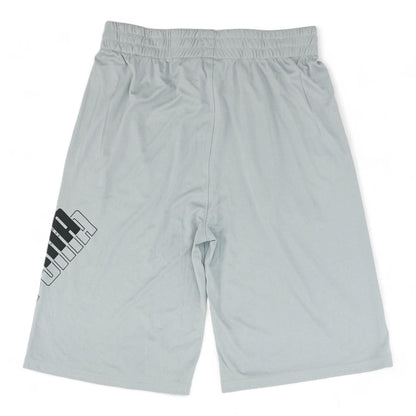 Gray Solid Active Shorts