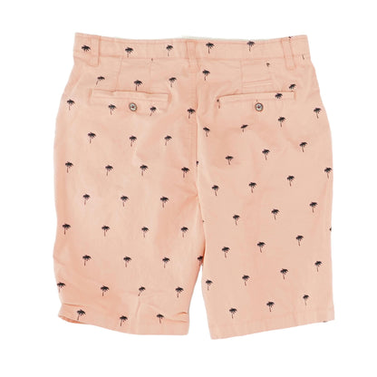 Coral Tropical Chino Shorts