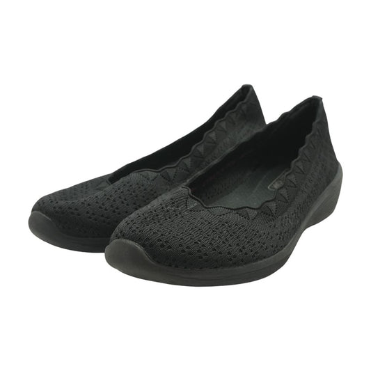 Ayra Disco Black Slip On Athletic Shoes