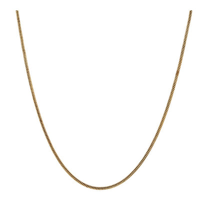 14K Gold Snake Chain Necklace