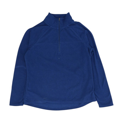Blue 1/4 Zip Pullover