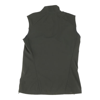 Black Solid Active Vest