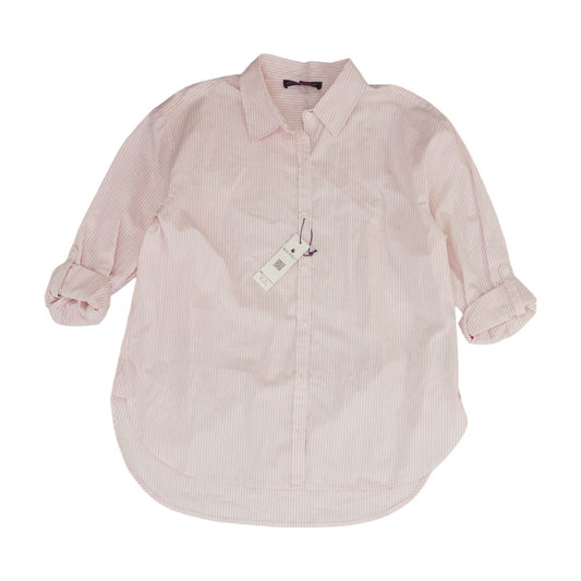 Pink Striped Button Down