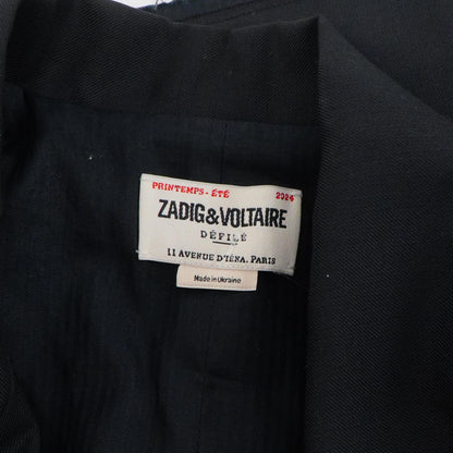 Vito Laine Froide Cropped Oversized Blazer