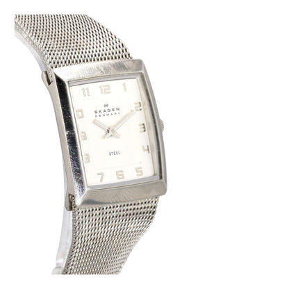 Women's Square Mesh Stainless Steel Watch