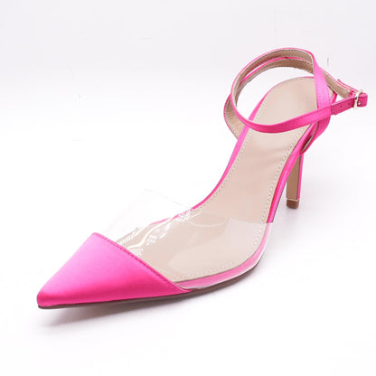 Quique Pink Stiletto Heels