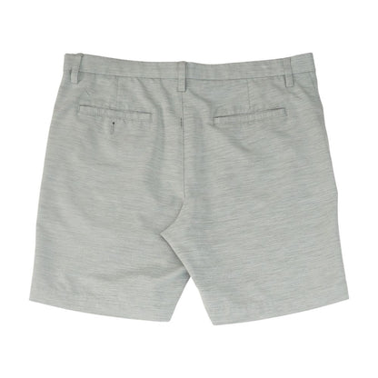 Gray Striped Active Shorts