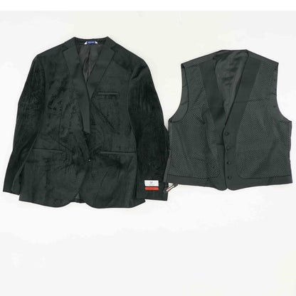 Black Solid Sport Coat