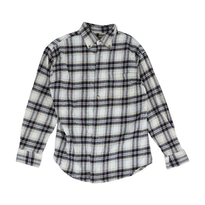 Multi Plaid Flannel Button Down